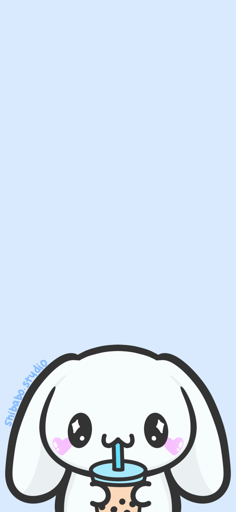 Cinnamoroll con bevanda bubble tea, 780x1688 Full HD Verticale, Smartphone