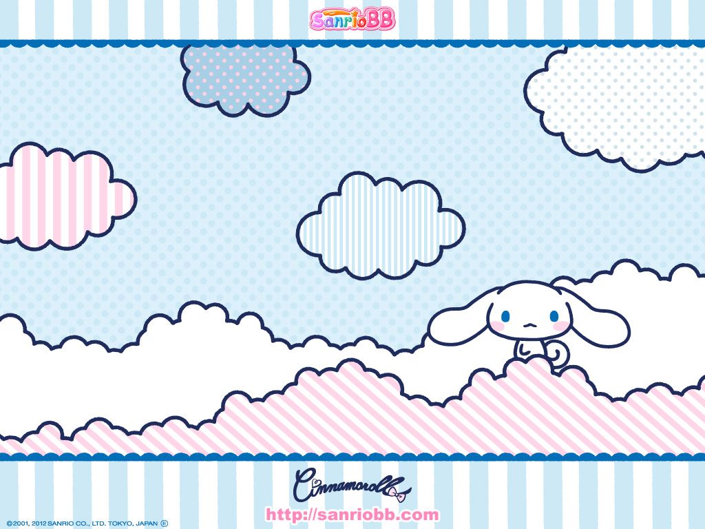 Cinnamoroll tra le nuvole, 1024x768 HD, iMac