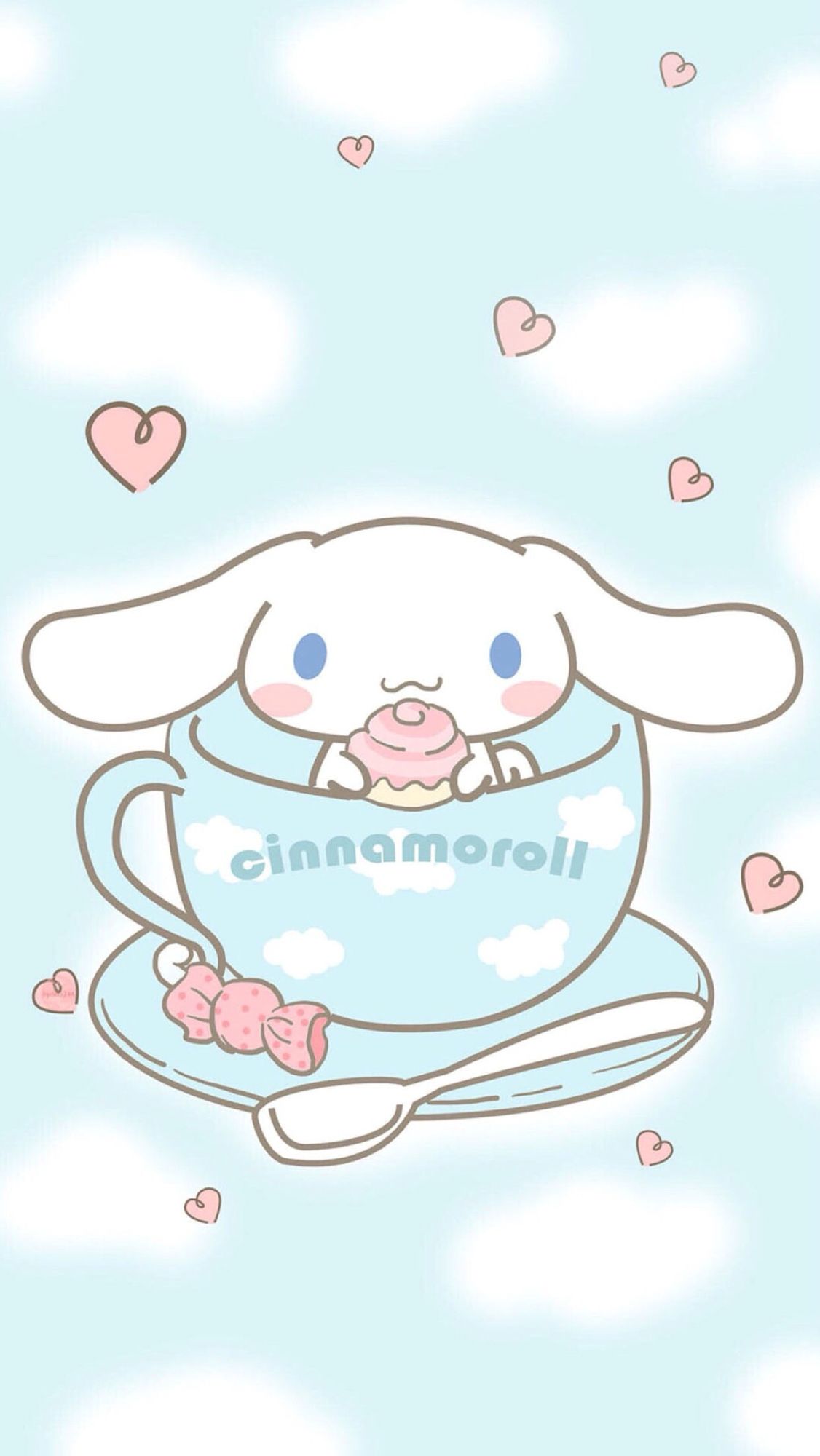 Cinnamoroll in tazza, 1126x2000 Full HD Verticale, iPhone