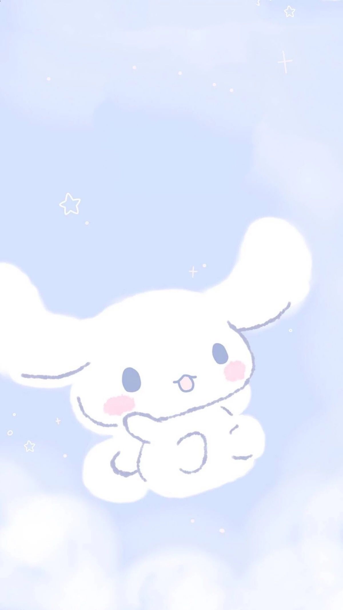 Cinnamoroll cane bianco nuvole, 1200x2133 Verticale, Mobile