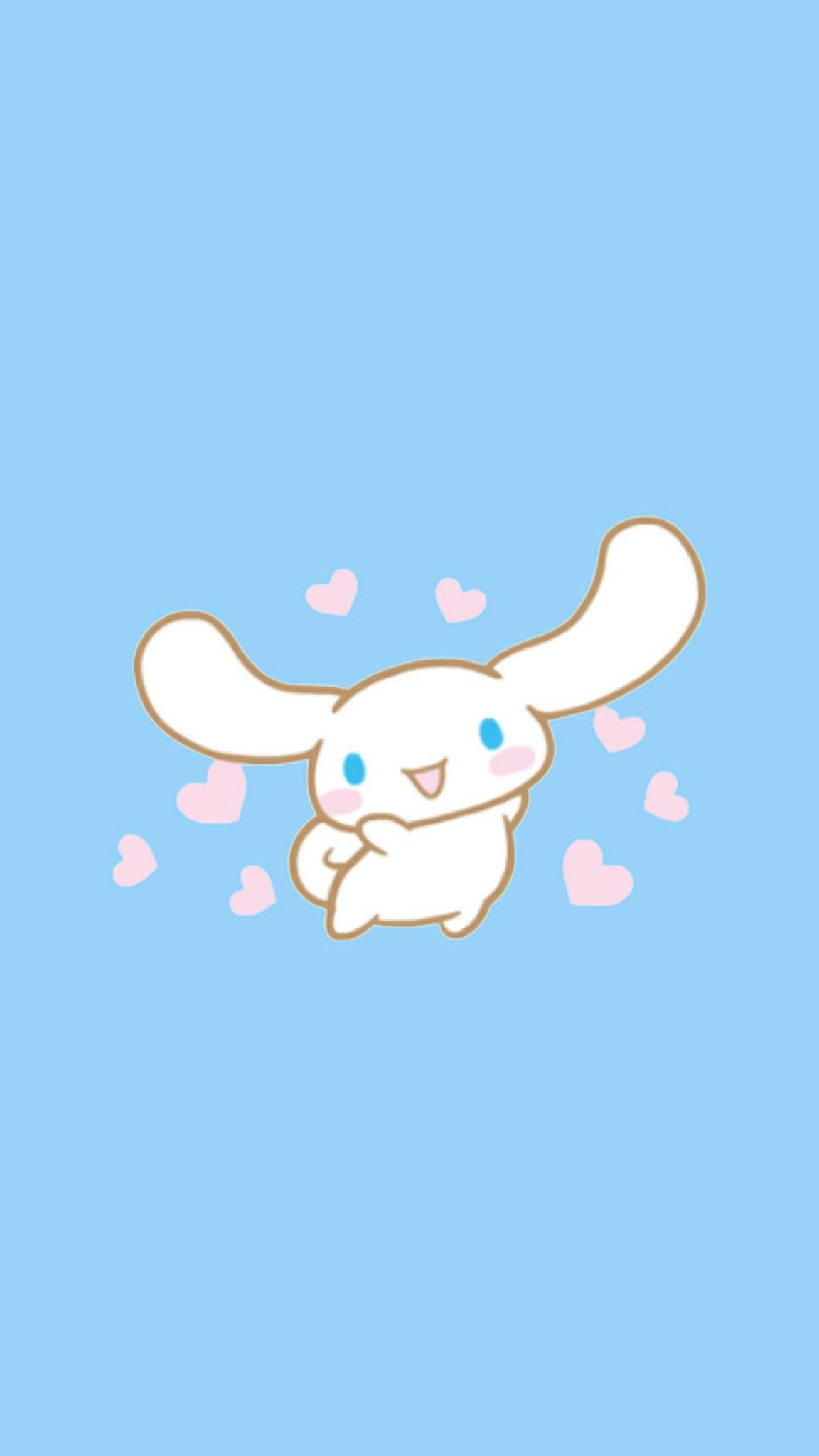 Cinnamoroll con cuoricini, 1152x2048 Full HD Verticale, iPhone
