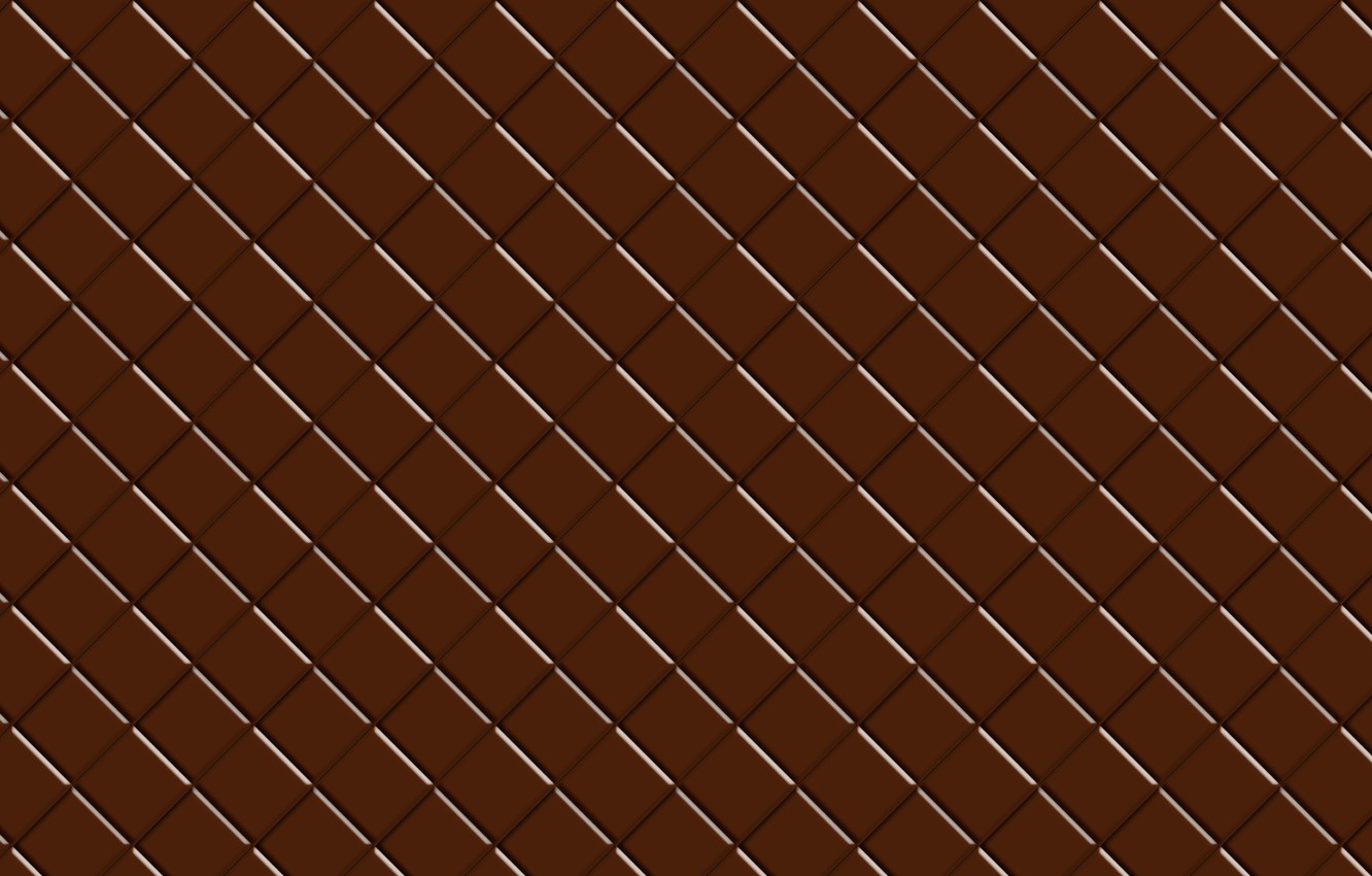 Texture cioccolato marrone geometrica, 1332x850 720p, PC