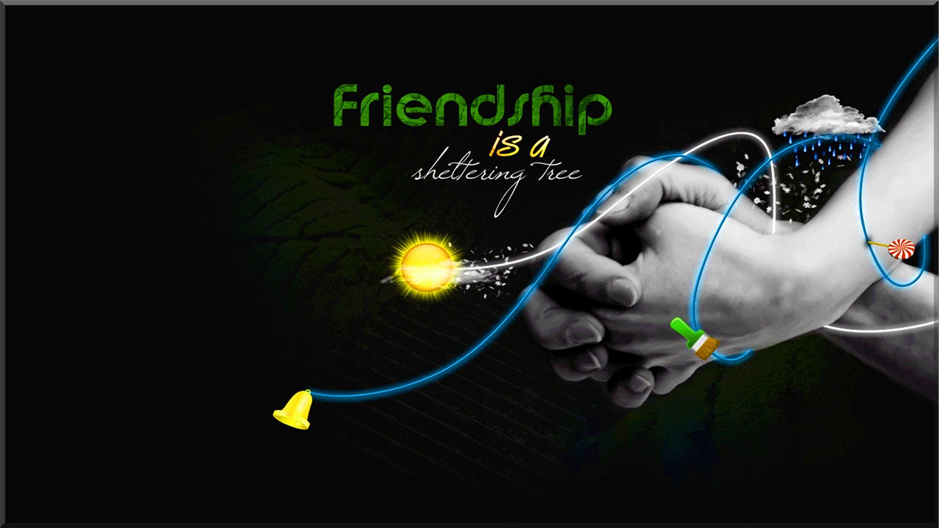 con Frasi sull'Amicizia, 1920x1280 Full HD+, PC Desktop