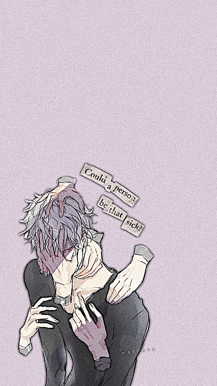 Personaggio anime viola pastello, 720x1280 Full HD Verticale, Realme