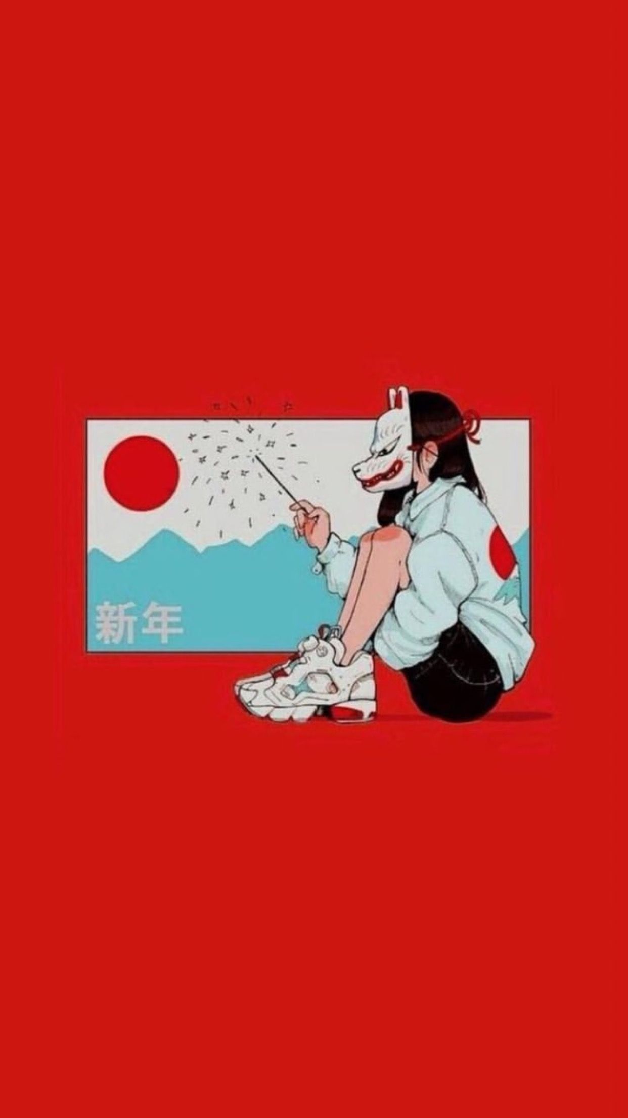 Anime citazione pastello Inuyasha, 2893x4096 Full HD Verticale, Realme