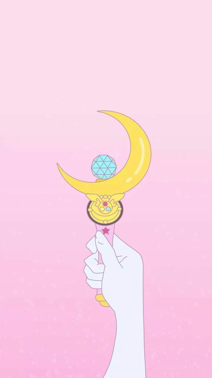 Sailor Moon bacchetta lunare, anime magico, 720x1280 Full HD Verticale, iPhone