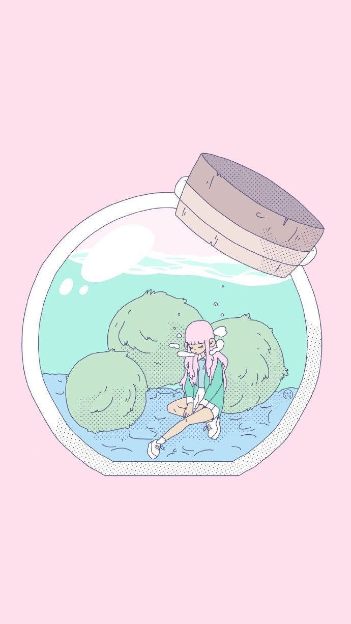 Ponyo in barattolo vetro, 690x1227 Full HD Verticale, Smartphone