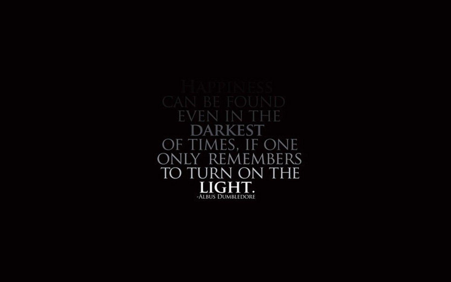 Citazione Harry Potter sfondo nero, 1920x1200 Full HD+ WUXGA, Laptop