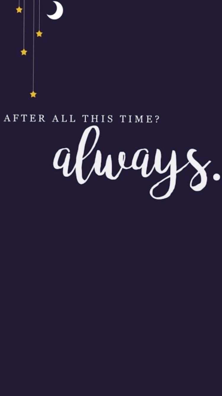 Citazione Always Harry Potter, J.K. Rowling, 750x1334 Full HD Verticale, Smartphone