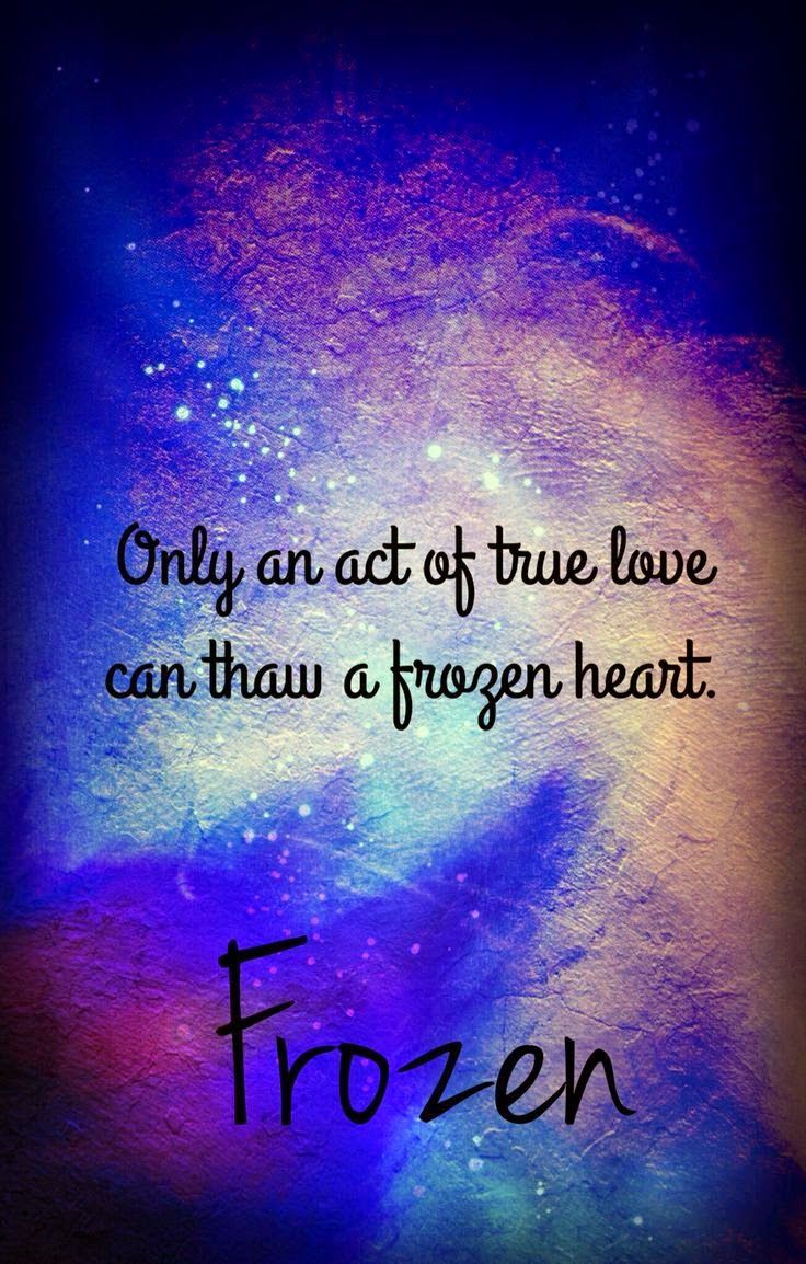 Citazione Frozen sfondo galassia, 736x1154 Full HD Verticale, iPhone