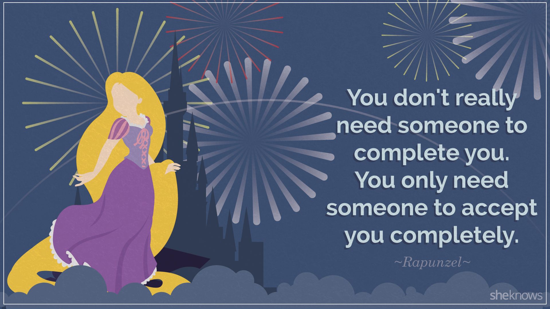 Rapunzel citazione fuochi artificio, 1920x1080 Full HD 1080p, Laptop