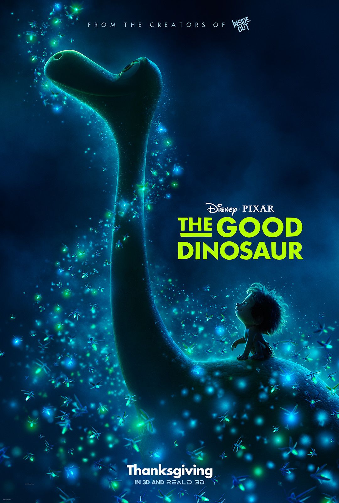 Poster The Good Dinosaur Pixar, 1080x1600 Verticale, Xiaomi
