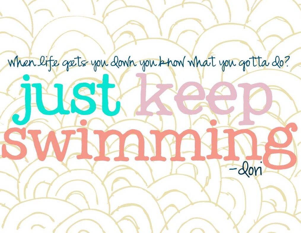 Citazione Just Keep Swimming, 1015x784 HD, Laptop
