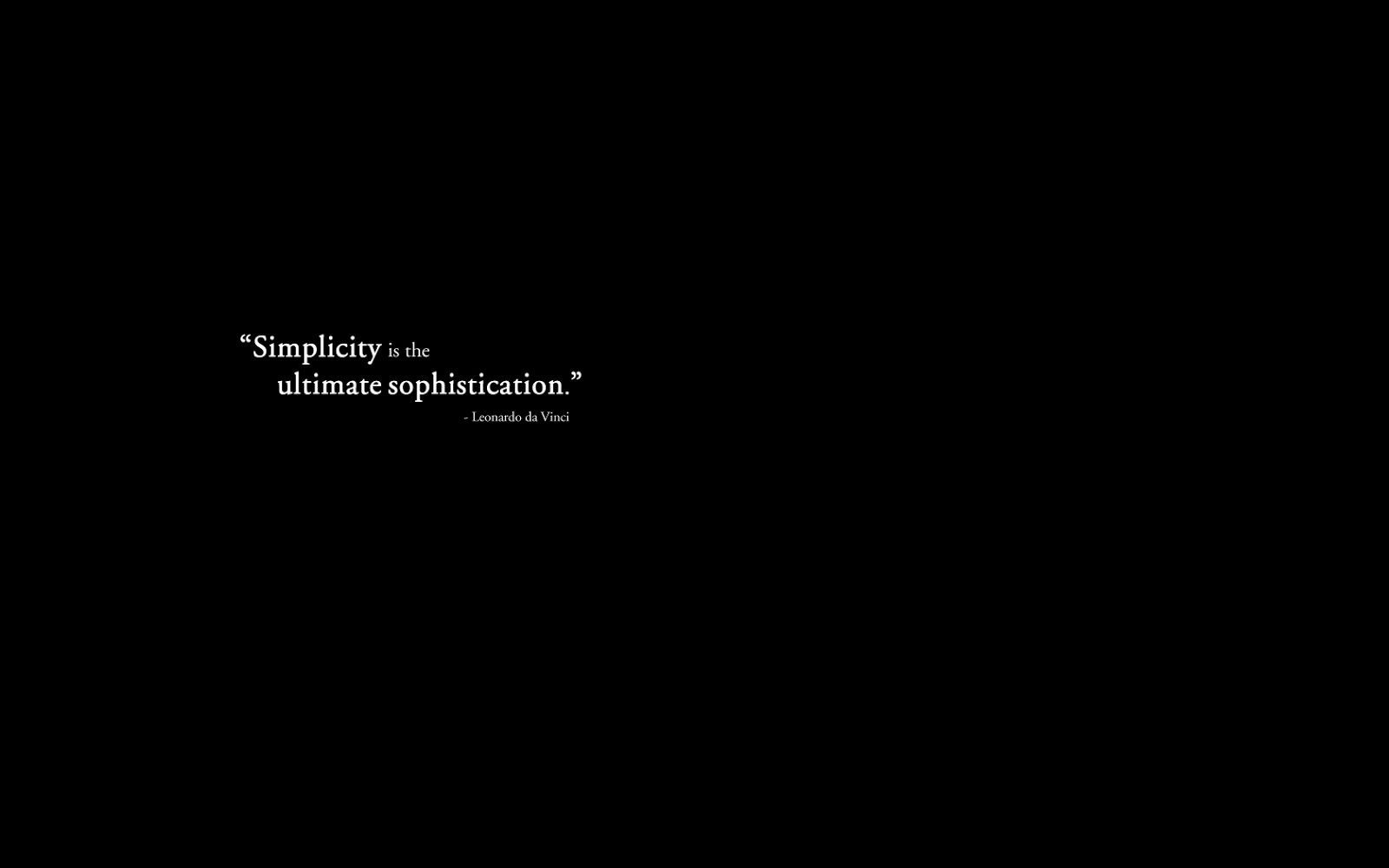 Citazione minimalista sfondo nero, 1600x1000 HD Ready, Desktop