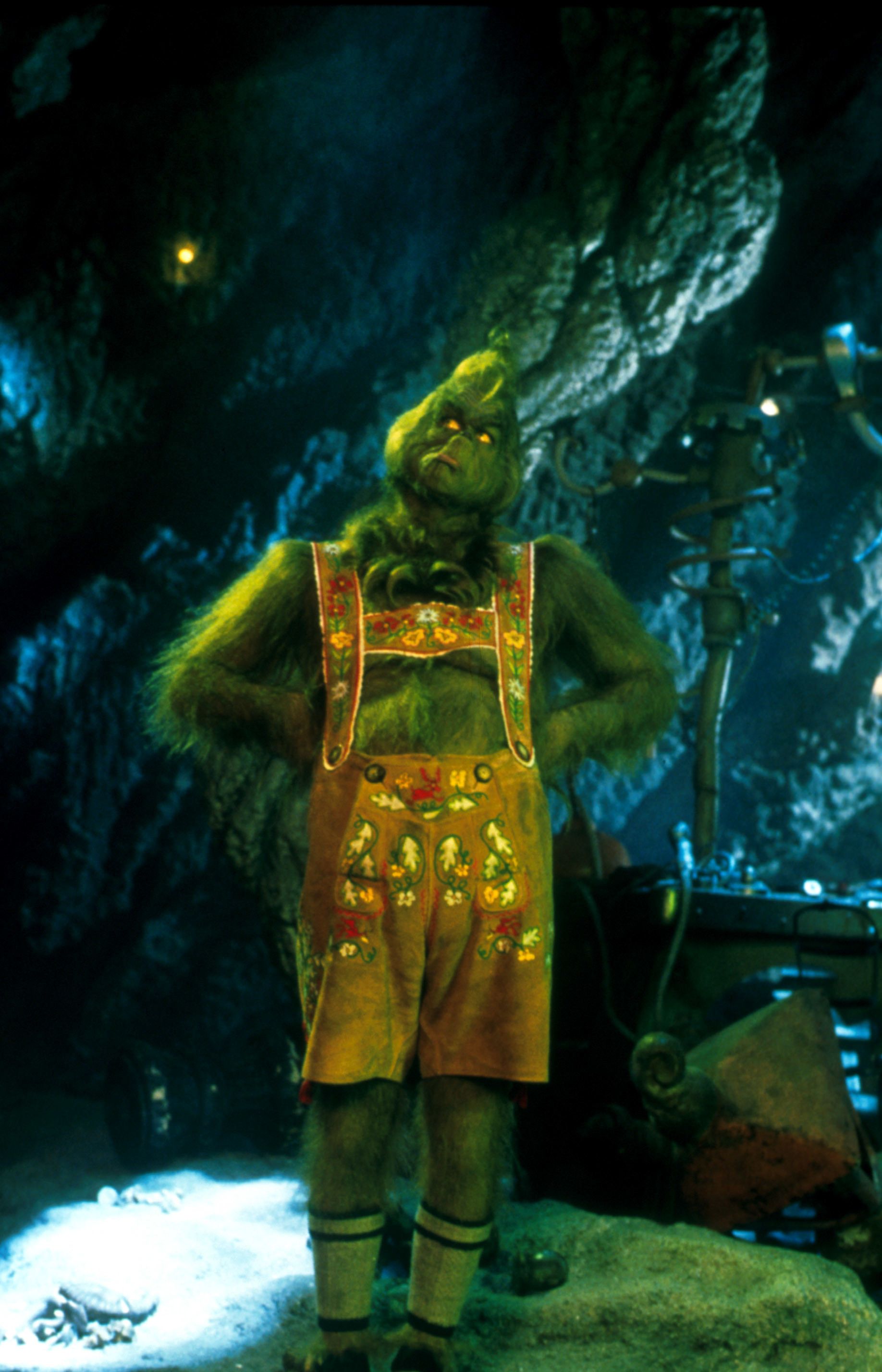Grinch volto verde natalizio, 1920x1080 Full HD, Desktop
