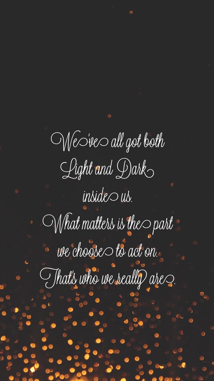 Citazione Harry Potter luci dorate, mondo magico, 721x1280 Full HD Verticale, Smartphone