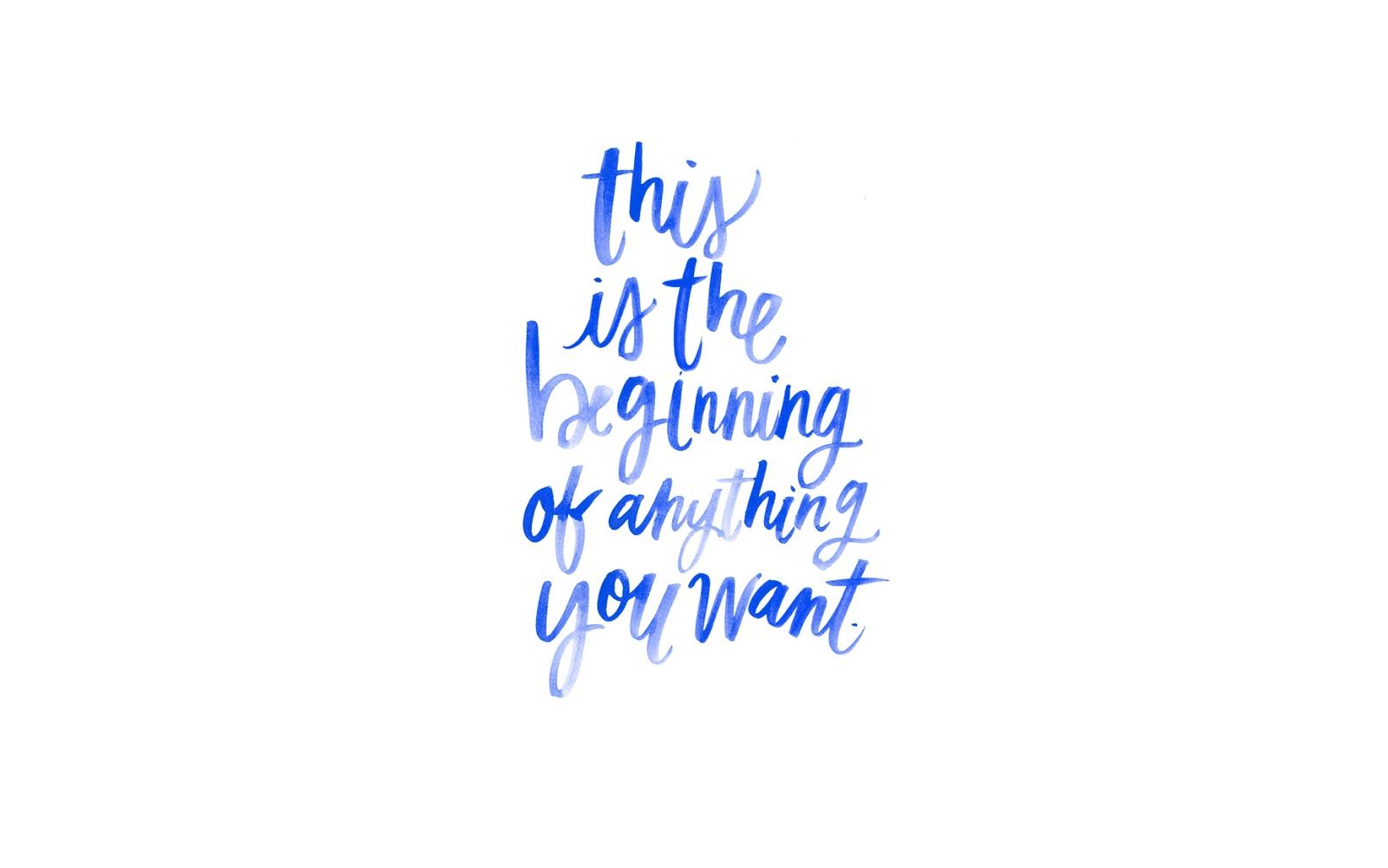 citazione calligrafia blu, 1600x1001 900p, Desktop