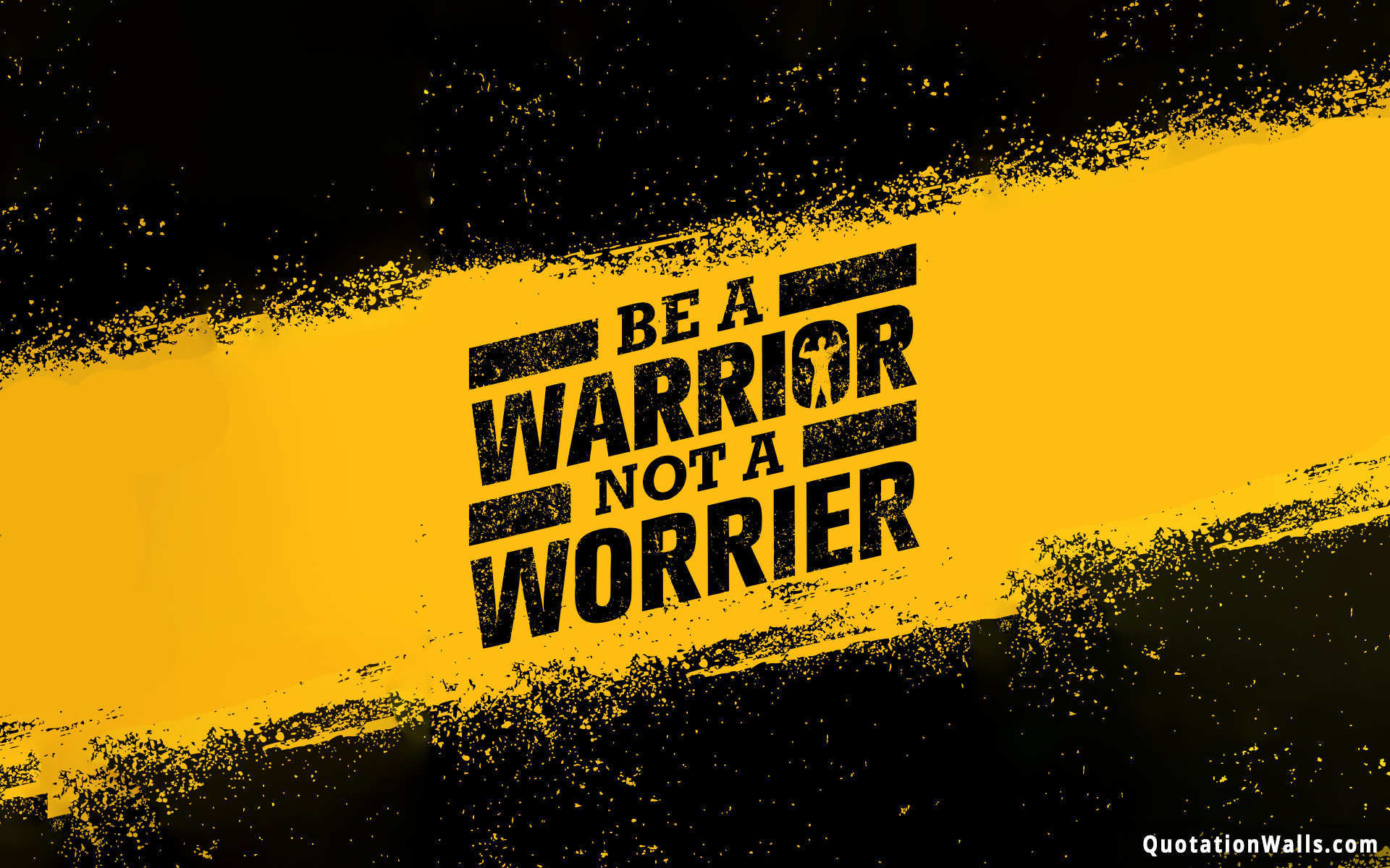 Citazione motivazionale giallo nero, 1920x1200 WUXGA, Monitor Gaming