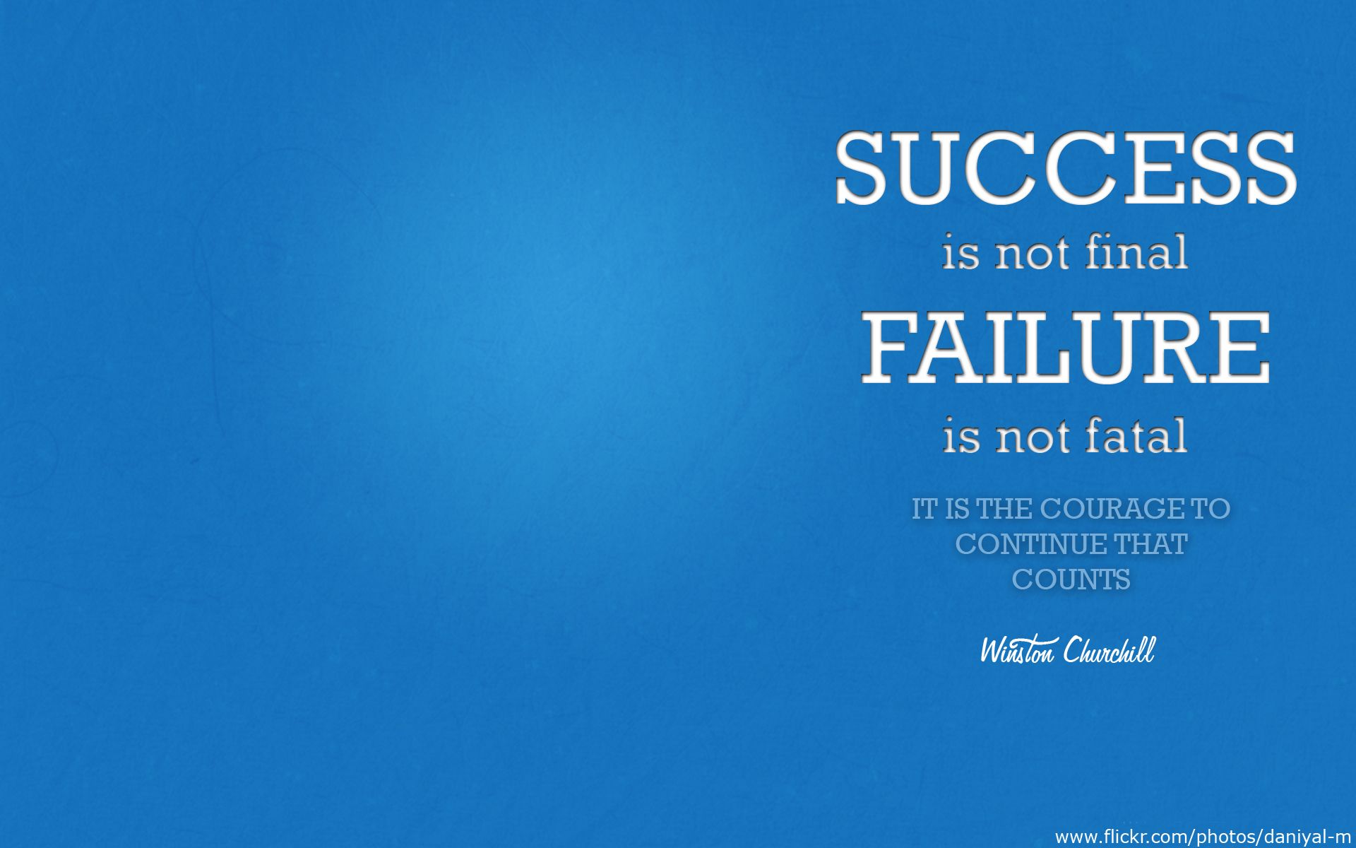 Citazione motivazionale sfondo blu, 1920x1200 Full HD+, Desktop