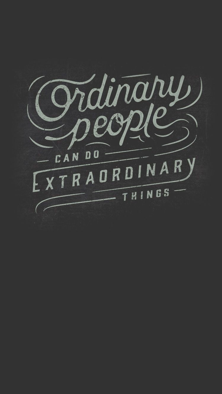 Citazione tipografica scura, 750x1334 Verticale, iPhone Plus