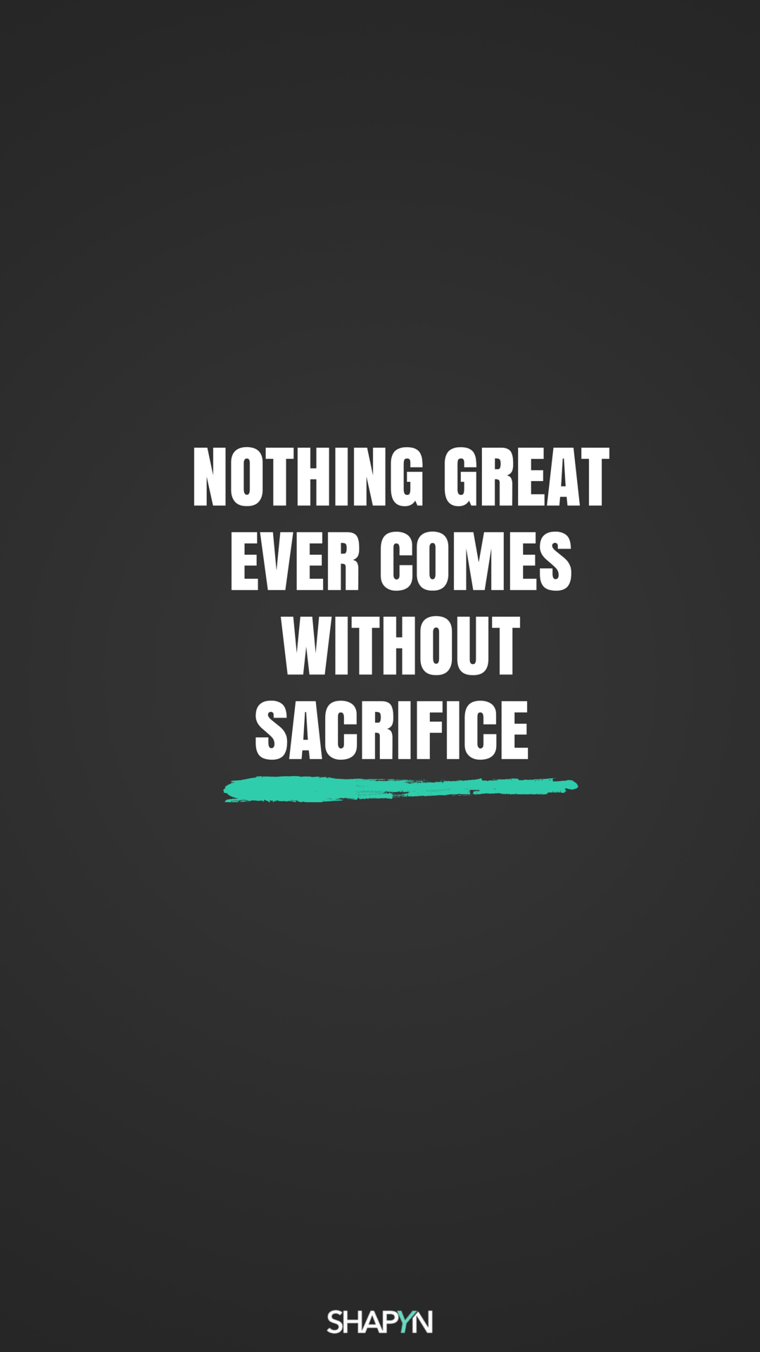 citazione motivazionale sfondo scuro, 1080x1920 Full HD Verticale, iPhone Air