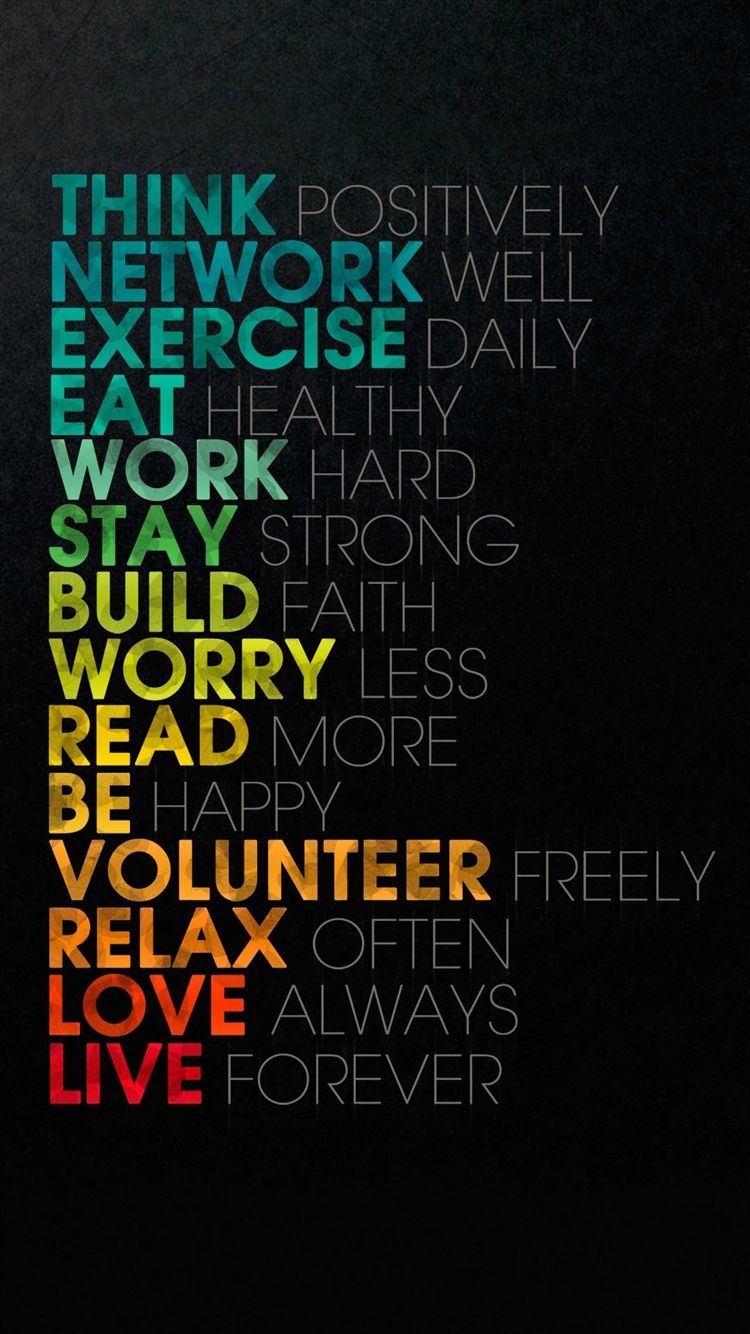 Citazione motivazionale colorata, 750x1334 Verticale, iPhone Plus
