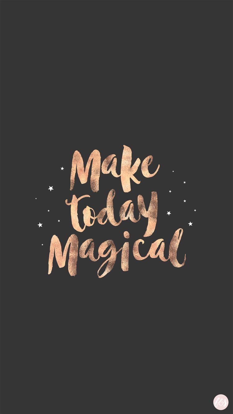 Citazione Make Today Magical, 750x1333 Verticale, iPhone Air