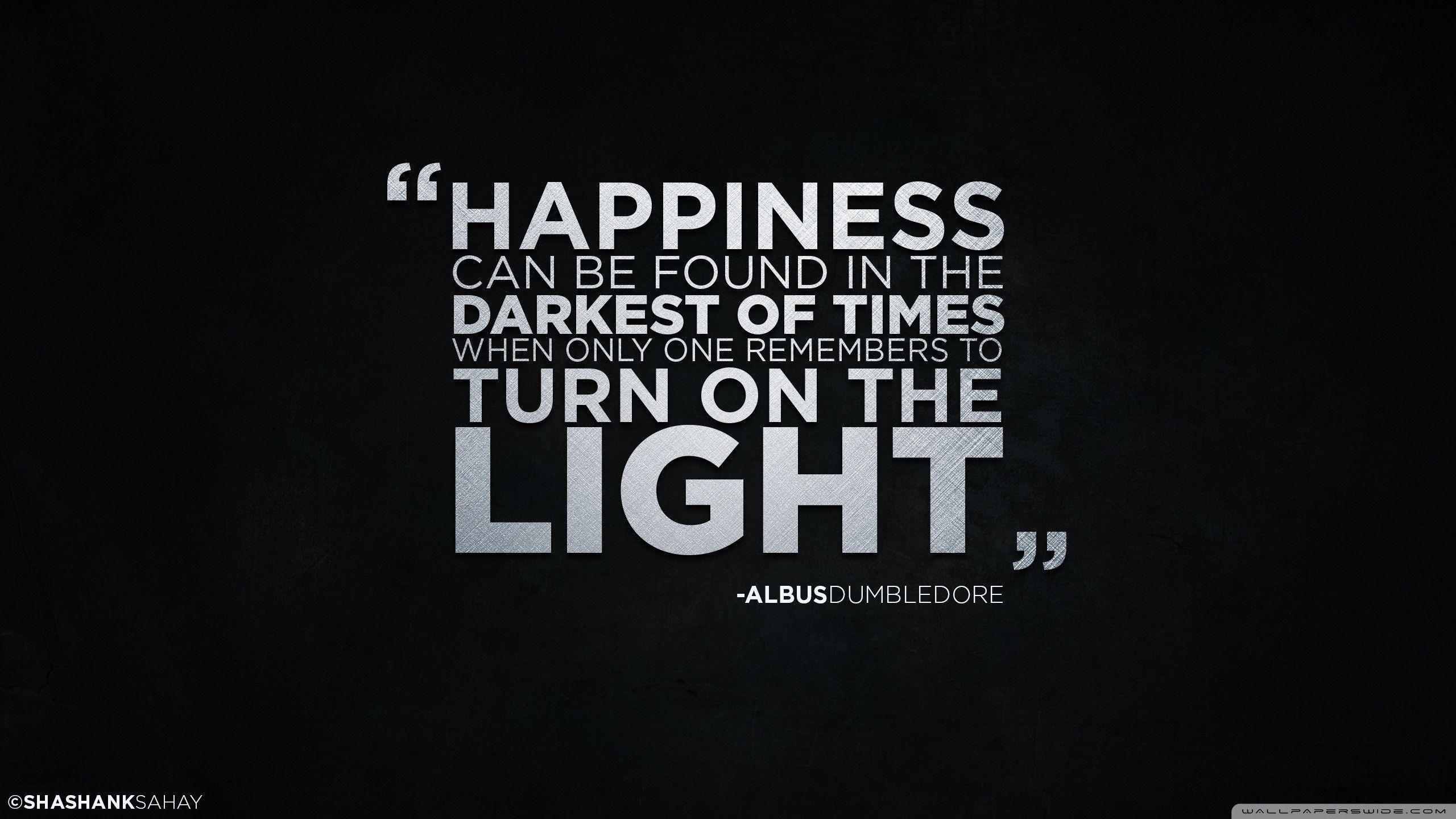 Citazione Silente Harry Potter, J.K. Rowling, 2560x1440 QHD, PC