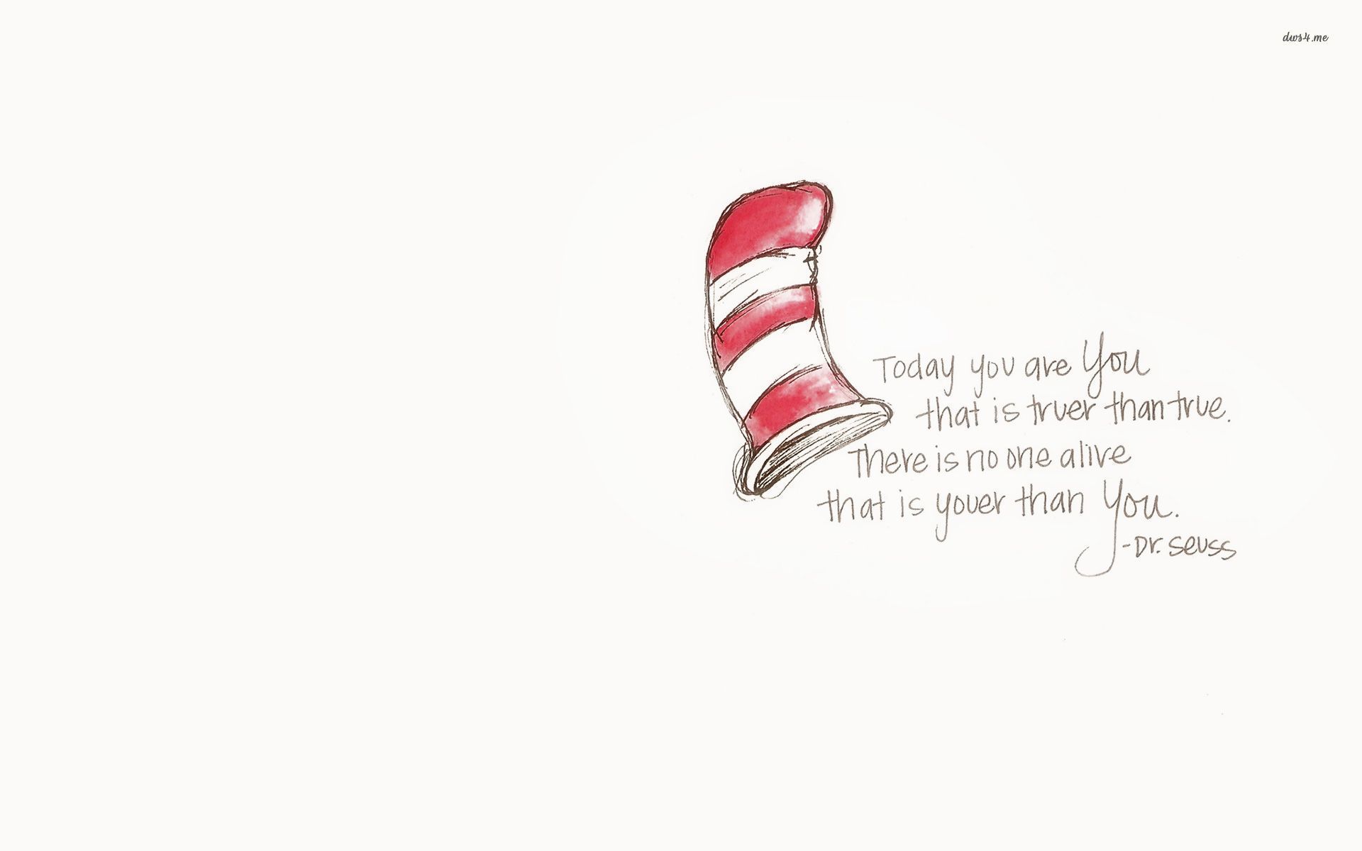 Cappello Cat in the Hat citazione, 1920x1200 WUXGA, Desktop