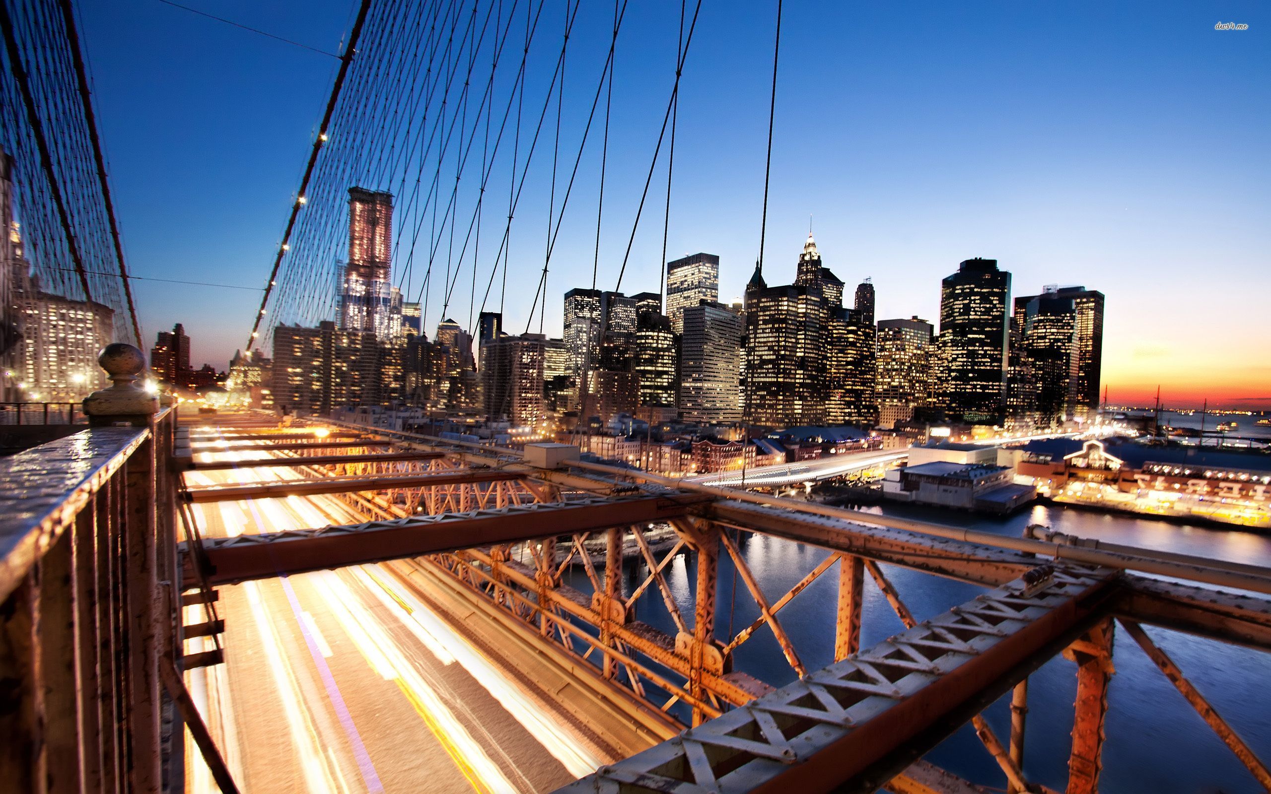 Ponte di Brooklyn New York, 2560x1600 WQXGA, Desktop