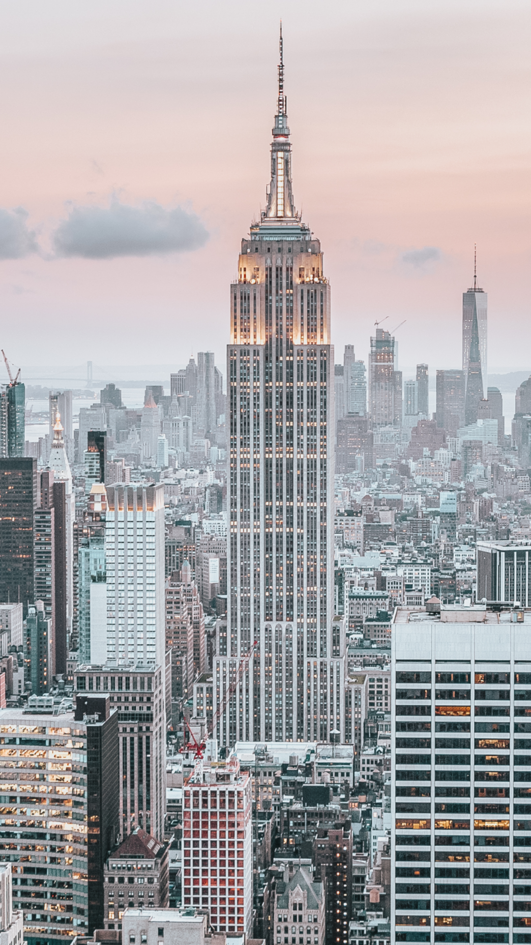 Empire State Building New York, 1080x1920 Full HD Verticale, Samsung Galaxy