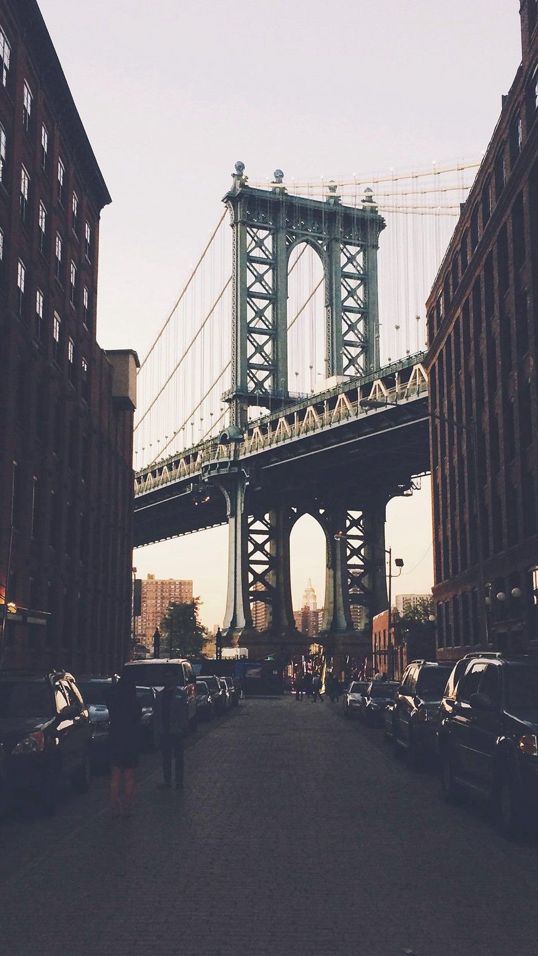 Ponte di Manhattan New York, 1080x1920 Verticale, Mobile