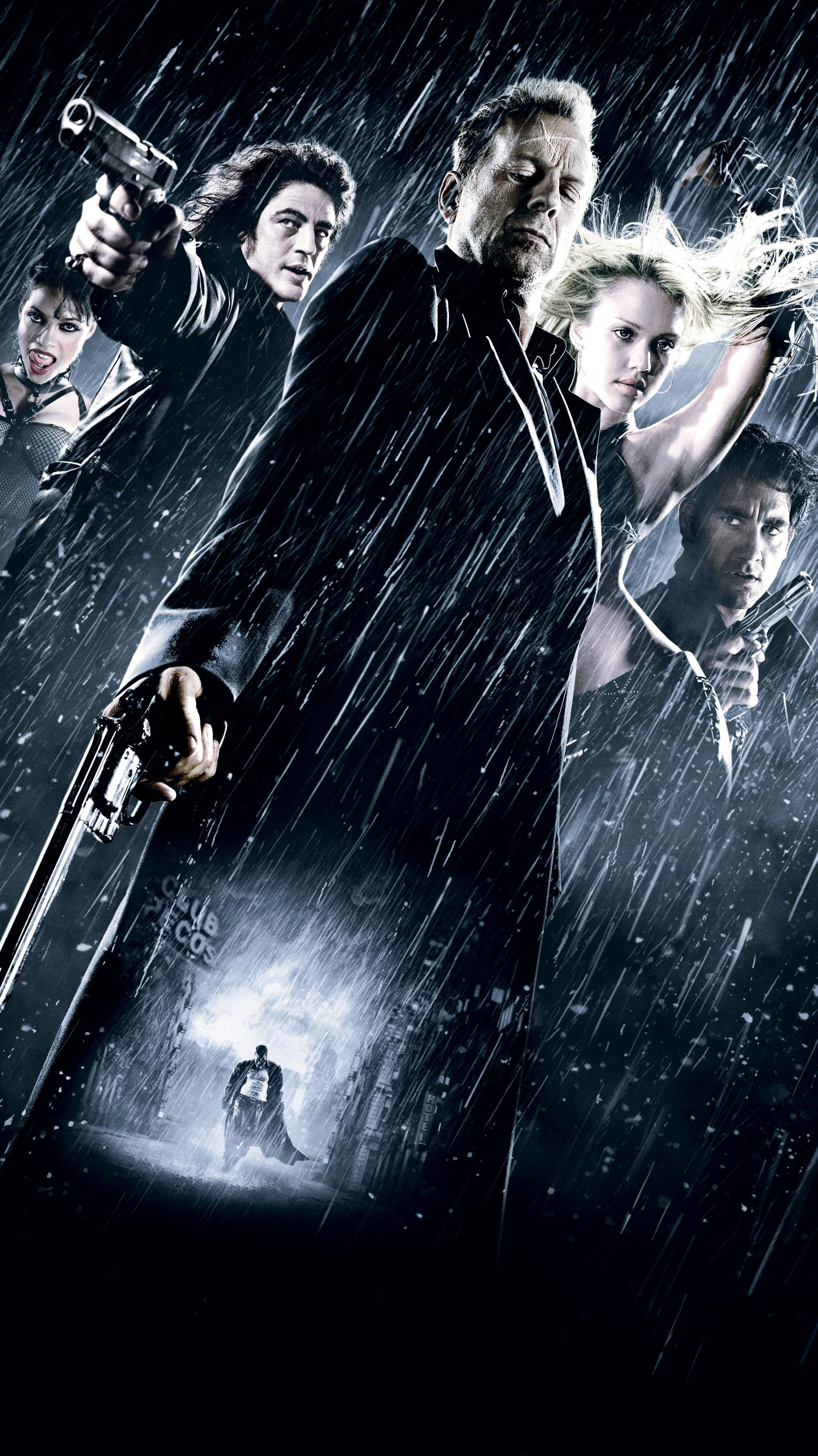 Poster film Sin City, 1536x2732 Verticale, Telefono