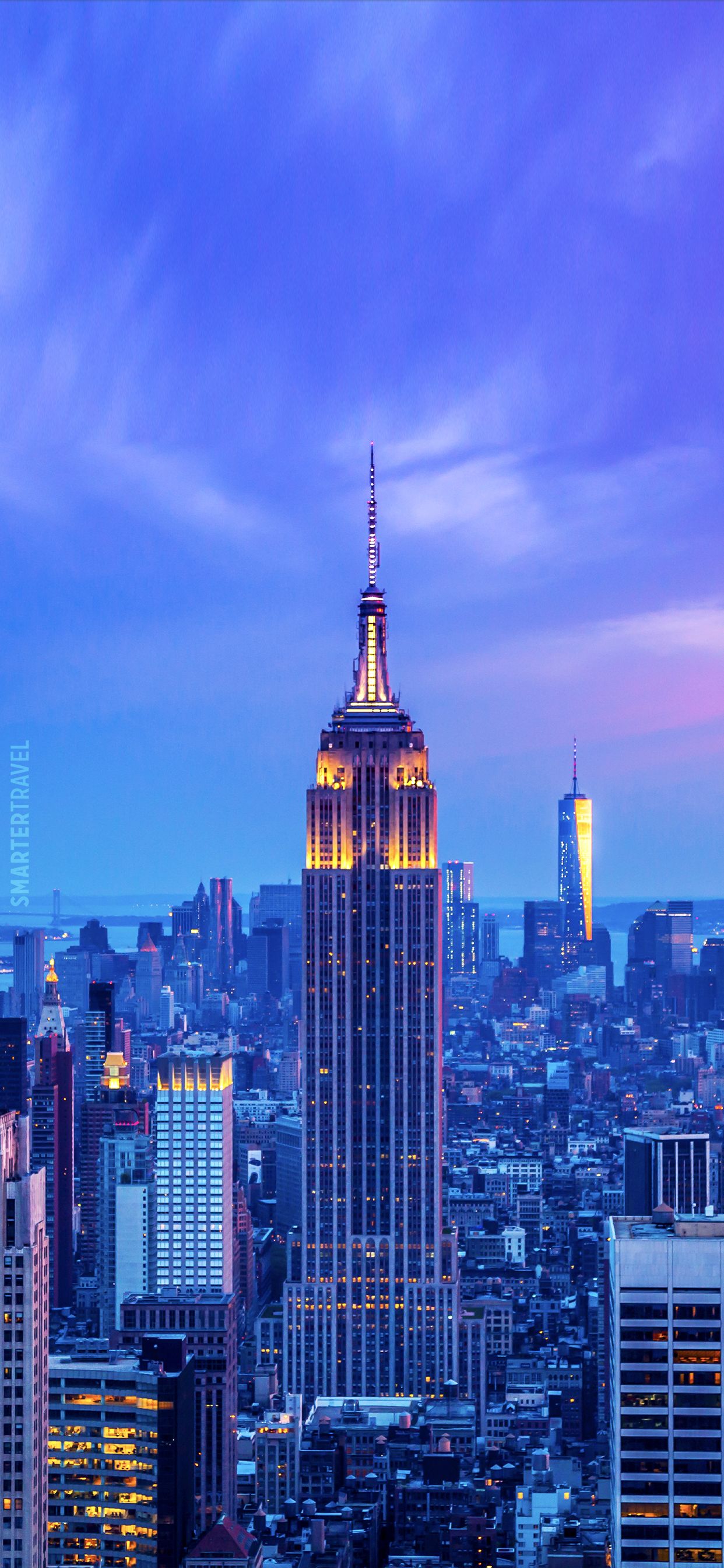 Empire State Building New York, 1242x2688 Verticale, iPhone Pro Max