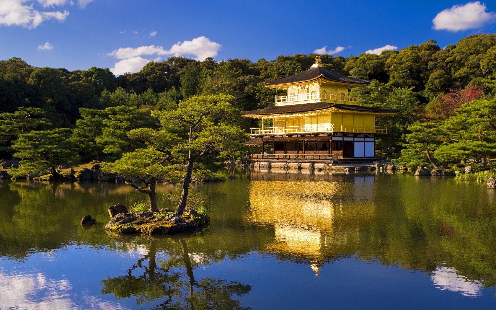 Padiglione d'Oro Kyoto Giappone, 1680x1050 HD, Desktop
