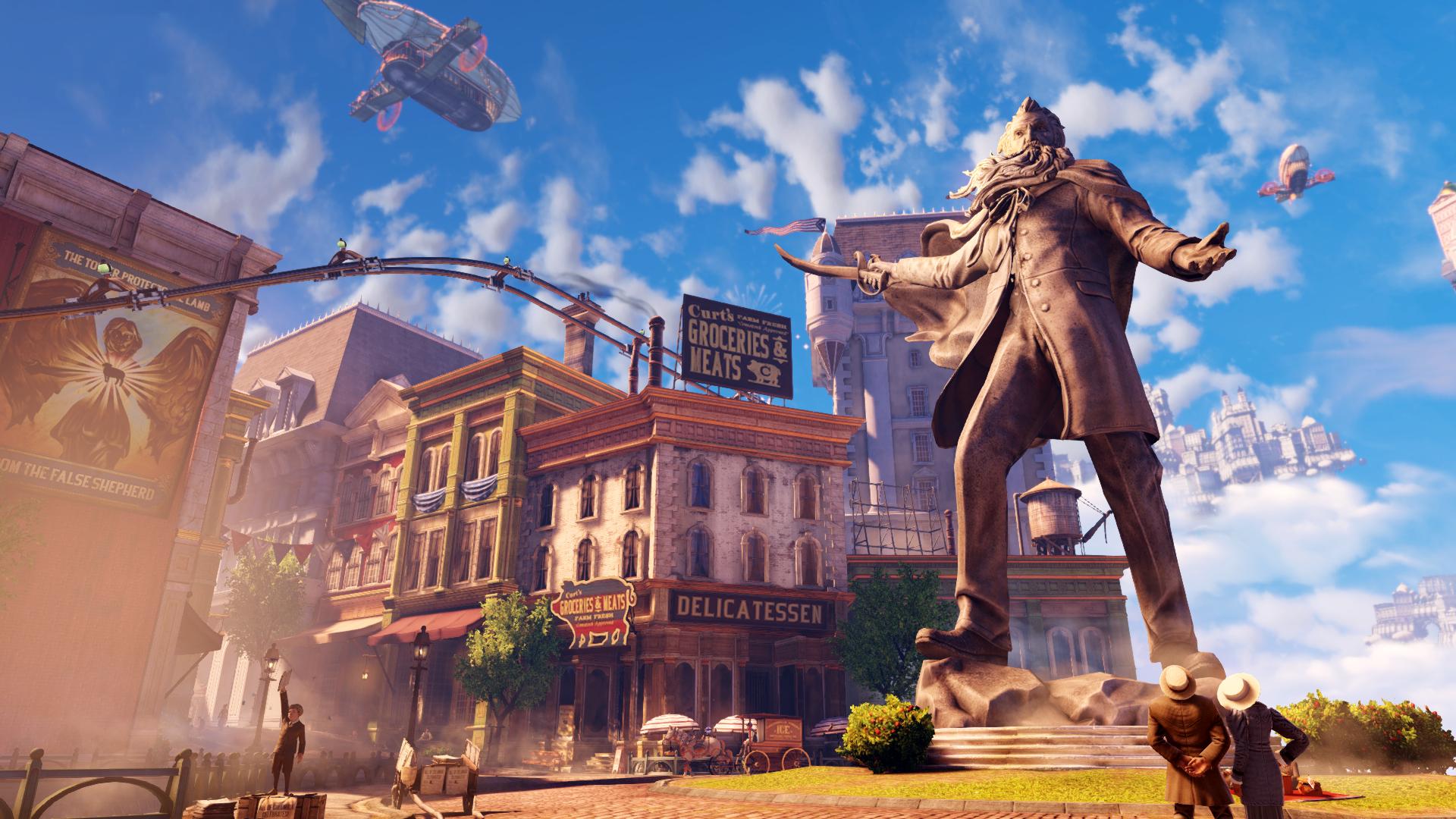 Bioshock Infinite città fluttuante, 1920x1080 Full HD, Laptop