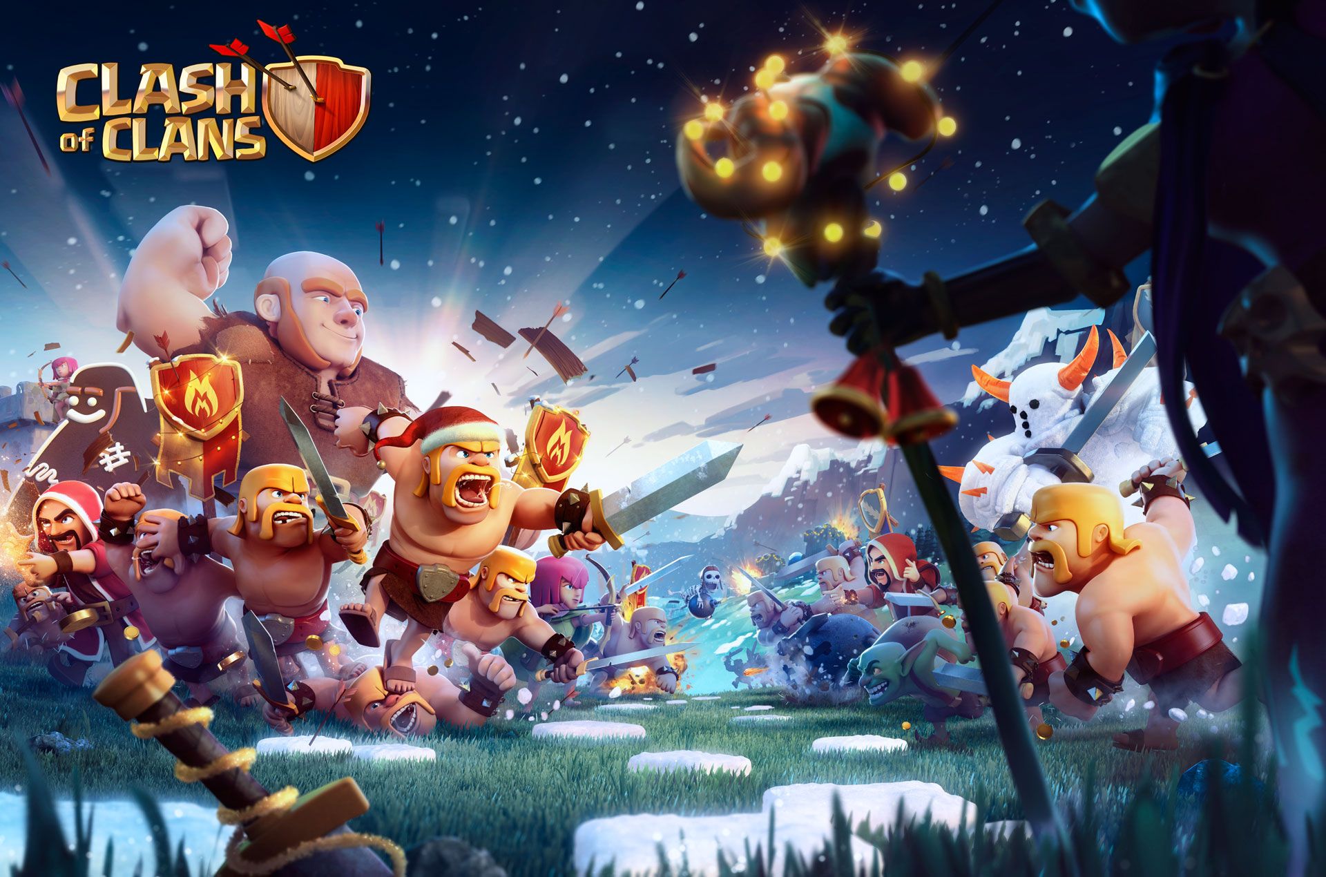 Clash of Clans tema invernale, 1920x1270 Full HD+ WUXGA, PC Desktop