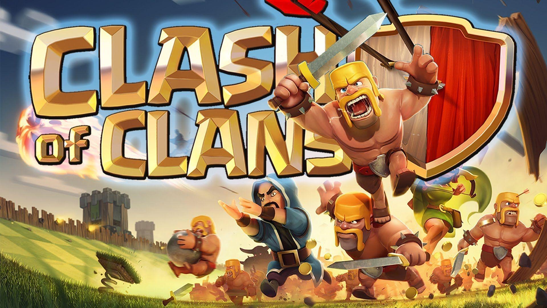 Personaggi Clash of Clans battaglia, 1920x1080 Full HD 1080p, PC Desktop