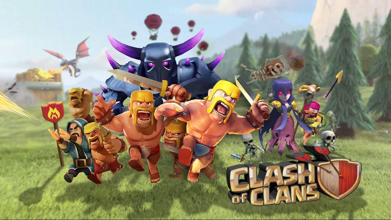 Clash of Clans logo personaggi, 1920x1080 1080p, Desktop