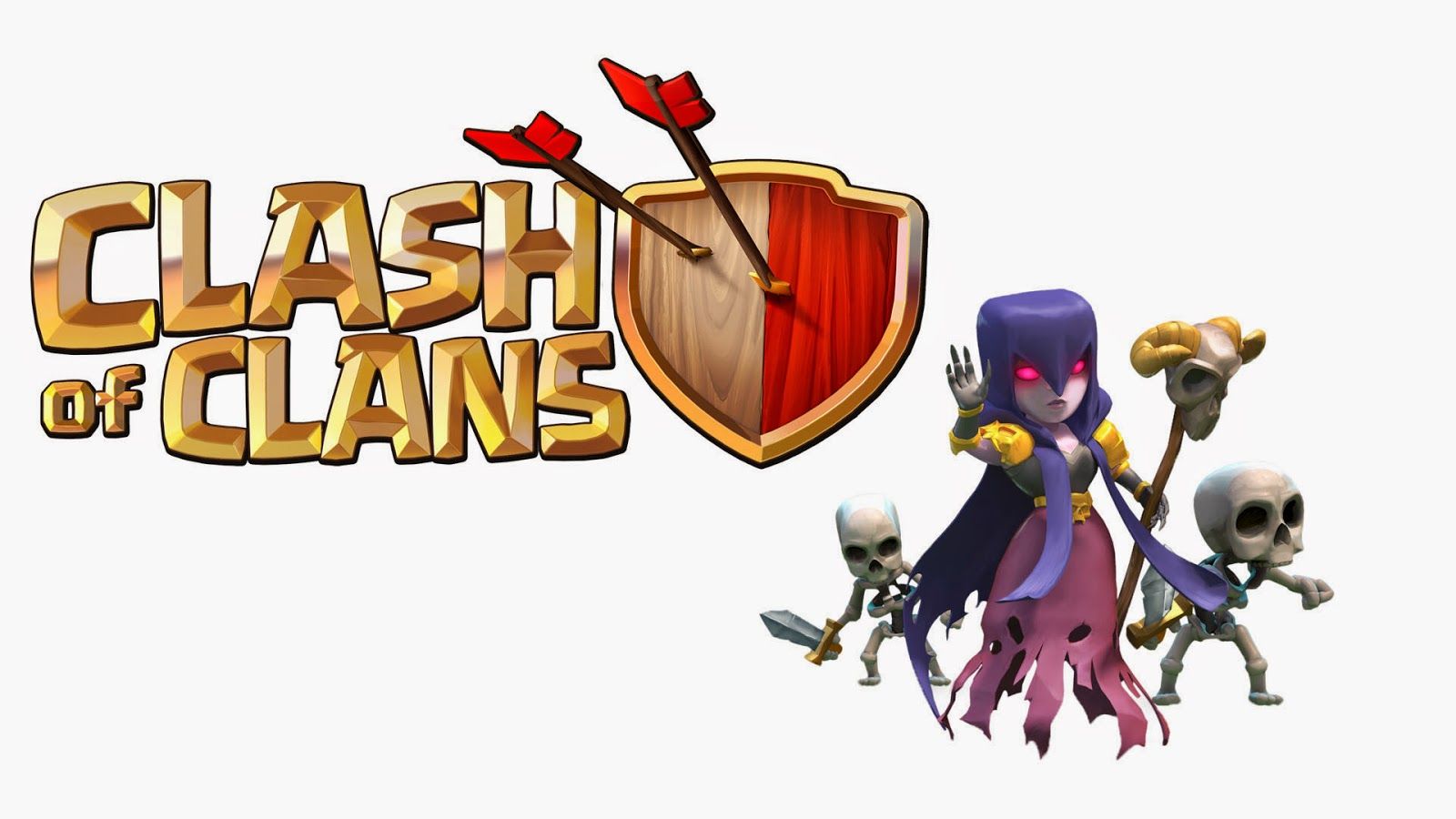 Clash of Clans schermata invernale, 1366x768 720p, iMac