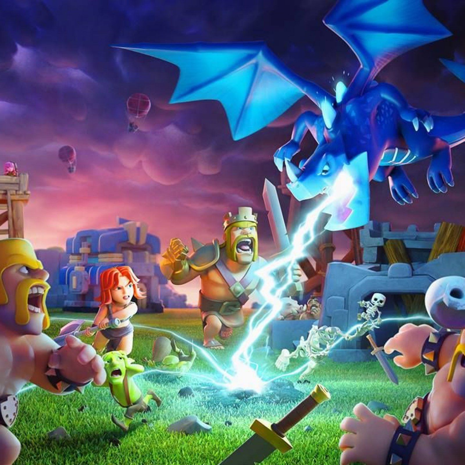 Ice Wizard Clash of Clans natalizio, 1920x1080 Full HD, PC Desktop