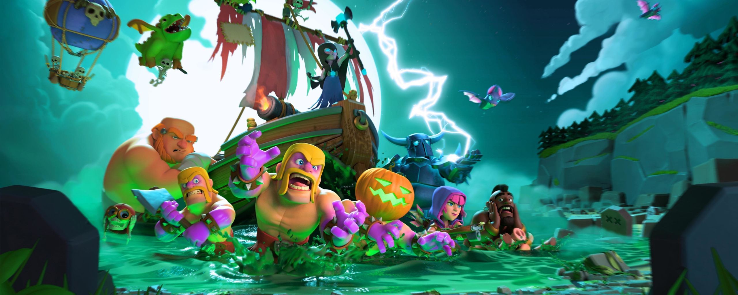 Clash of Clans mostro invernale, 1920x1080 Full HD, PC Desktop