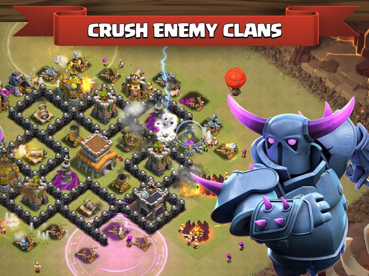 Clash of Clans personaggi battaglia, 1080x1920 Verticale, Mobile