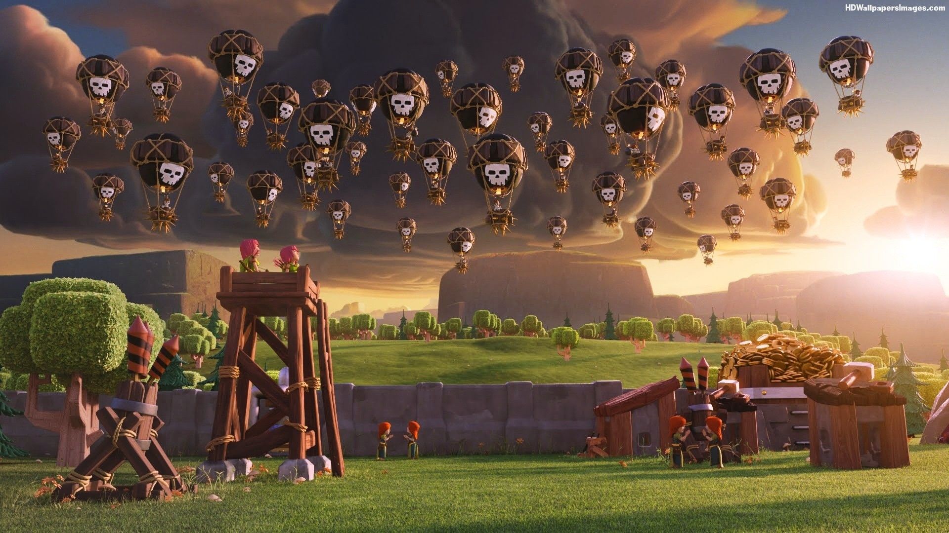 Clash of Clans villaggio battaglia, 1200x900 HD, Desktop