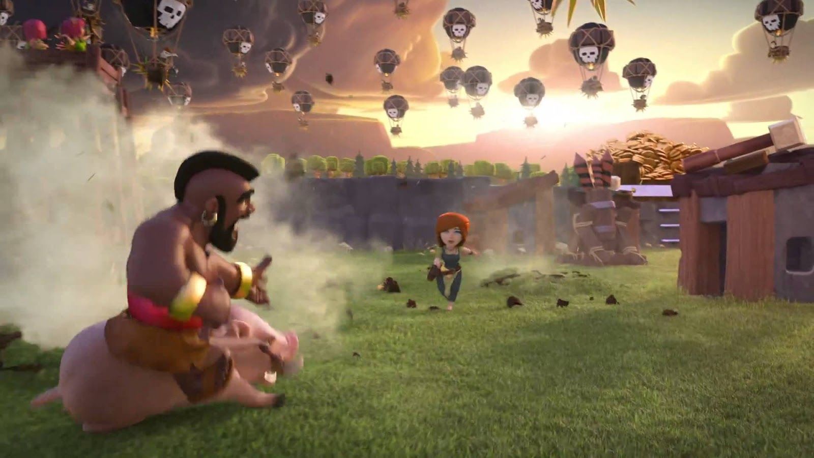 Clash of Clans battaglia invernale, 1920x1080 Full HD, Desktop