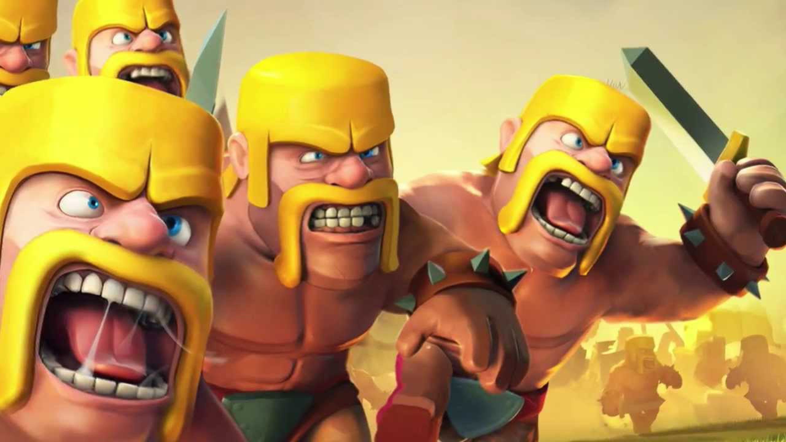 Clash of Clans personaggi guerrieri, 1279x721 HD, Desktop