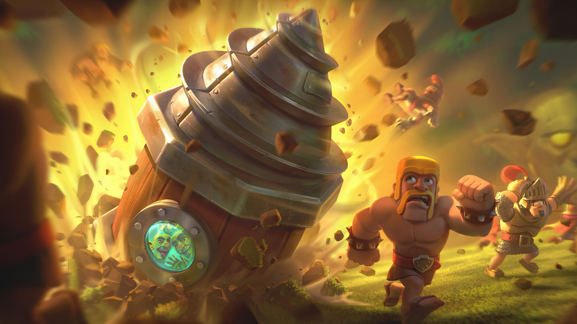 Clash Royale bomba torre esplosione, 1920x1080 Full HD, PC