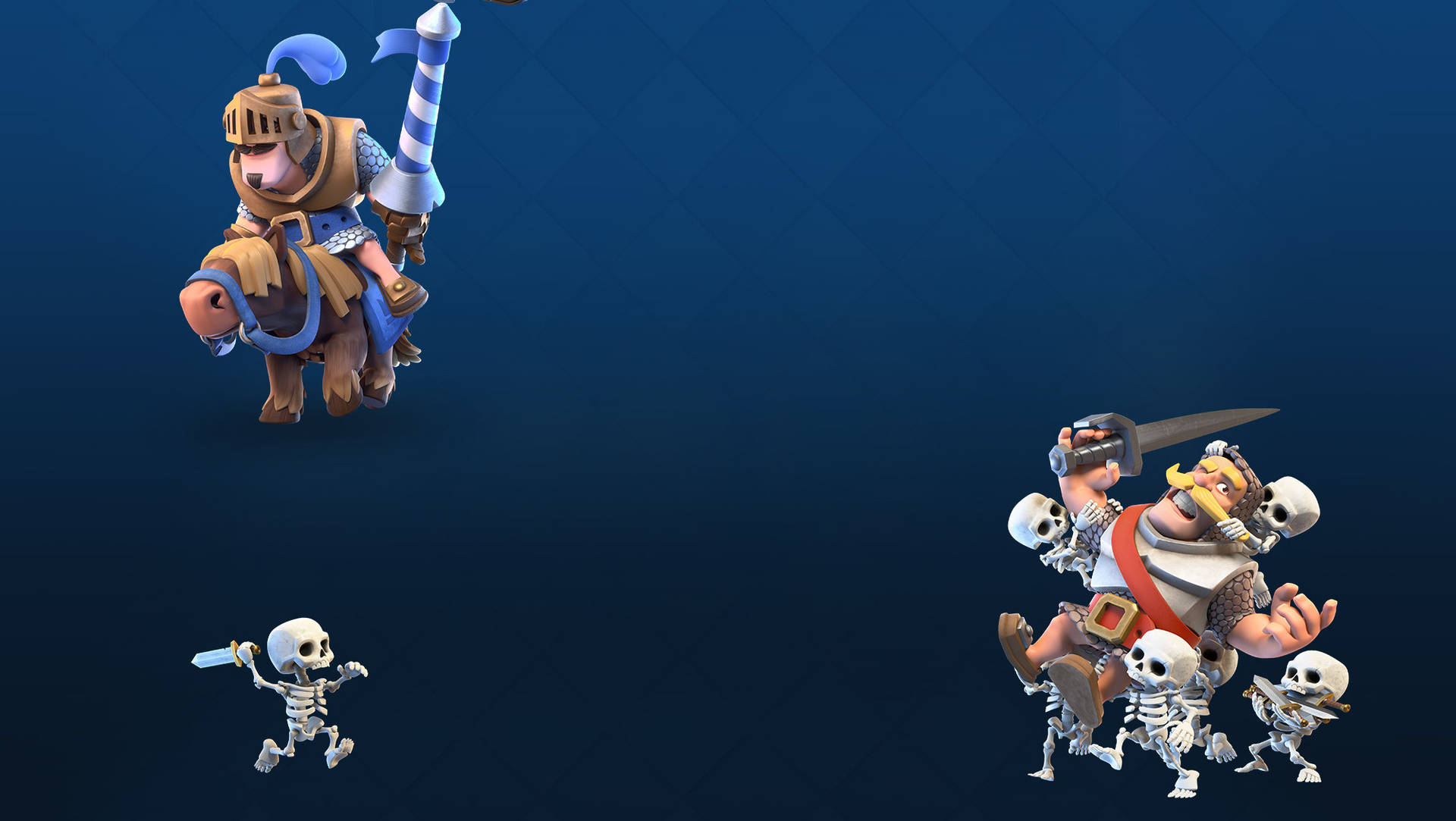 Personaggi Clash Royale, scheletri, 1920x1083 1080p, Desktop