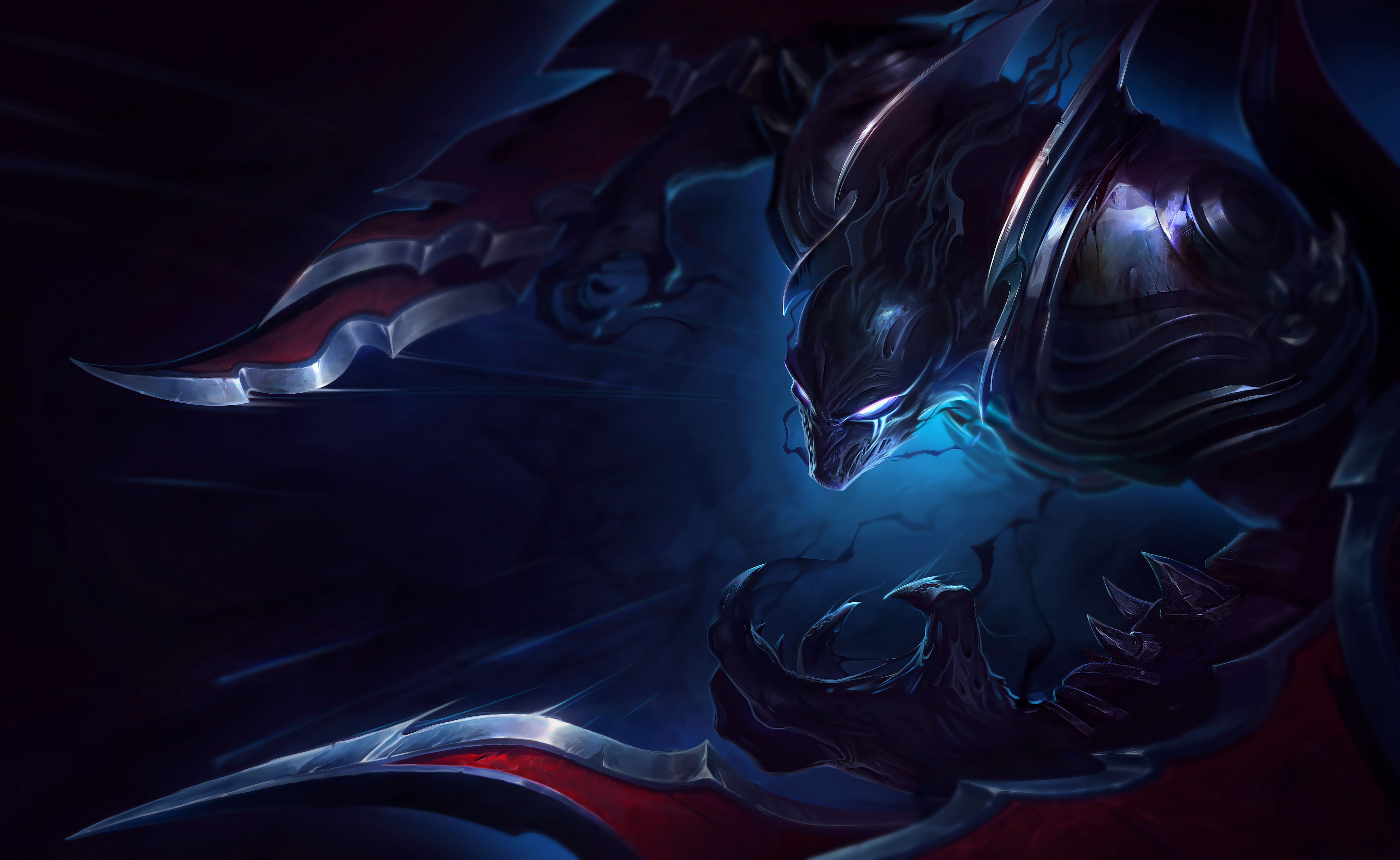 Nocturne League of Legends, MOBA, 6000x3688 4K Ultra HD, Monitor 4K