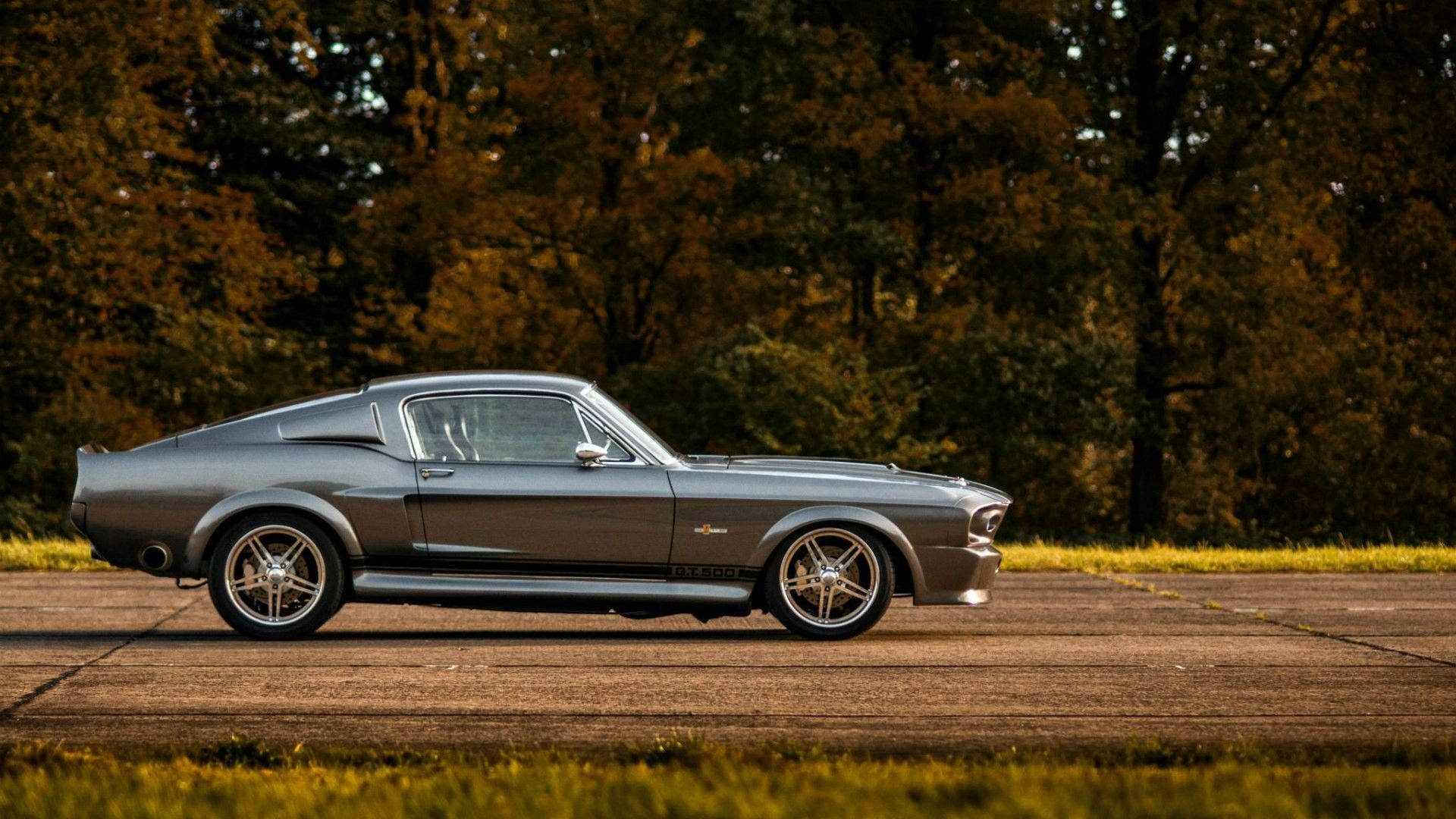 Ford Mustang classica grigia, 1920x1080 1080p, PC Desktop